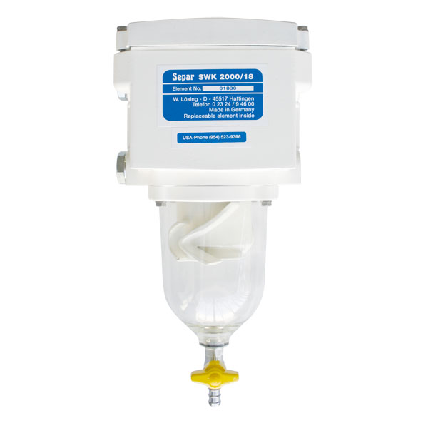 فیلتر گازوئیل صنعتی سپار مدل SWK-2000/18